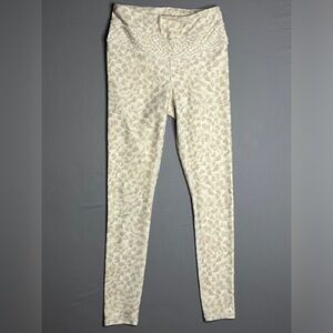 Calia Cream Essential Print Leggings Size Medium